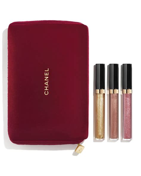 chanel lip gloss gift set